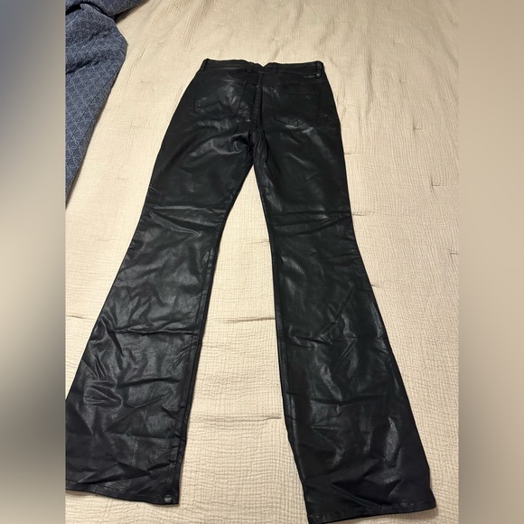 Joe’s Jeans The MIA coated denim long flare pants - Picture 3 of 10